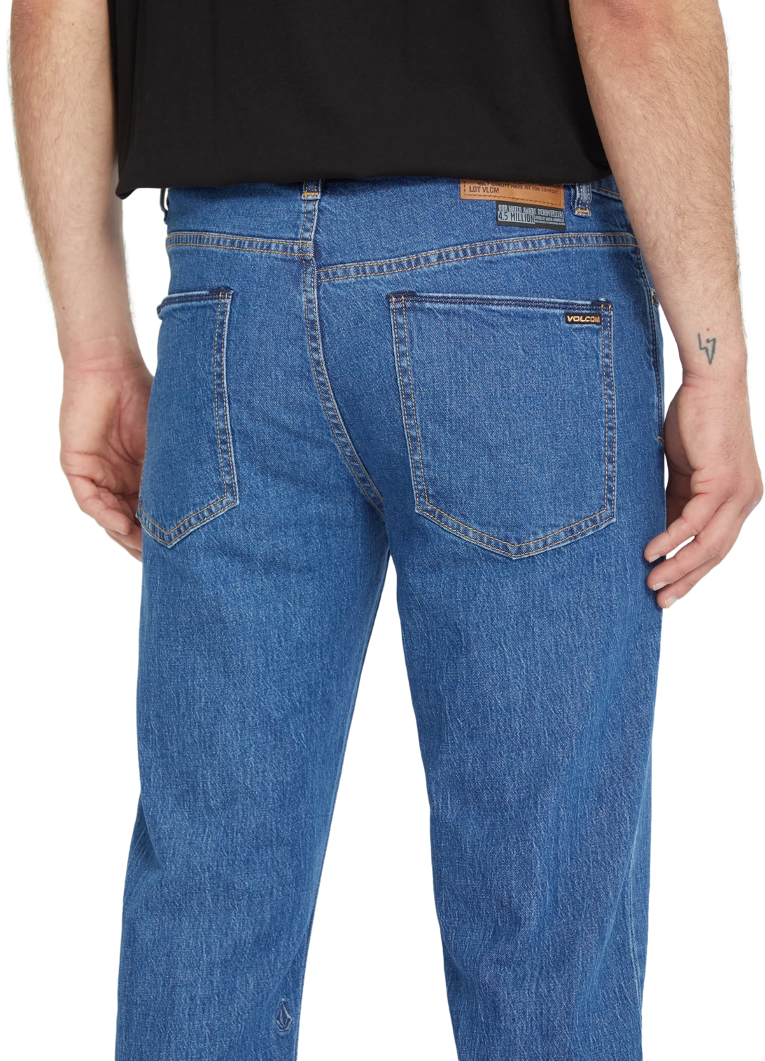 Volcom SOLVER DENIM pantalón tejano hombre detail 3 | BOLD BLUE