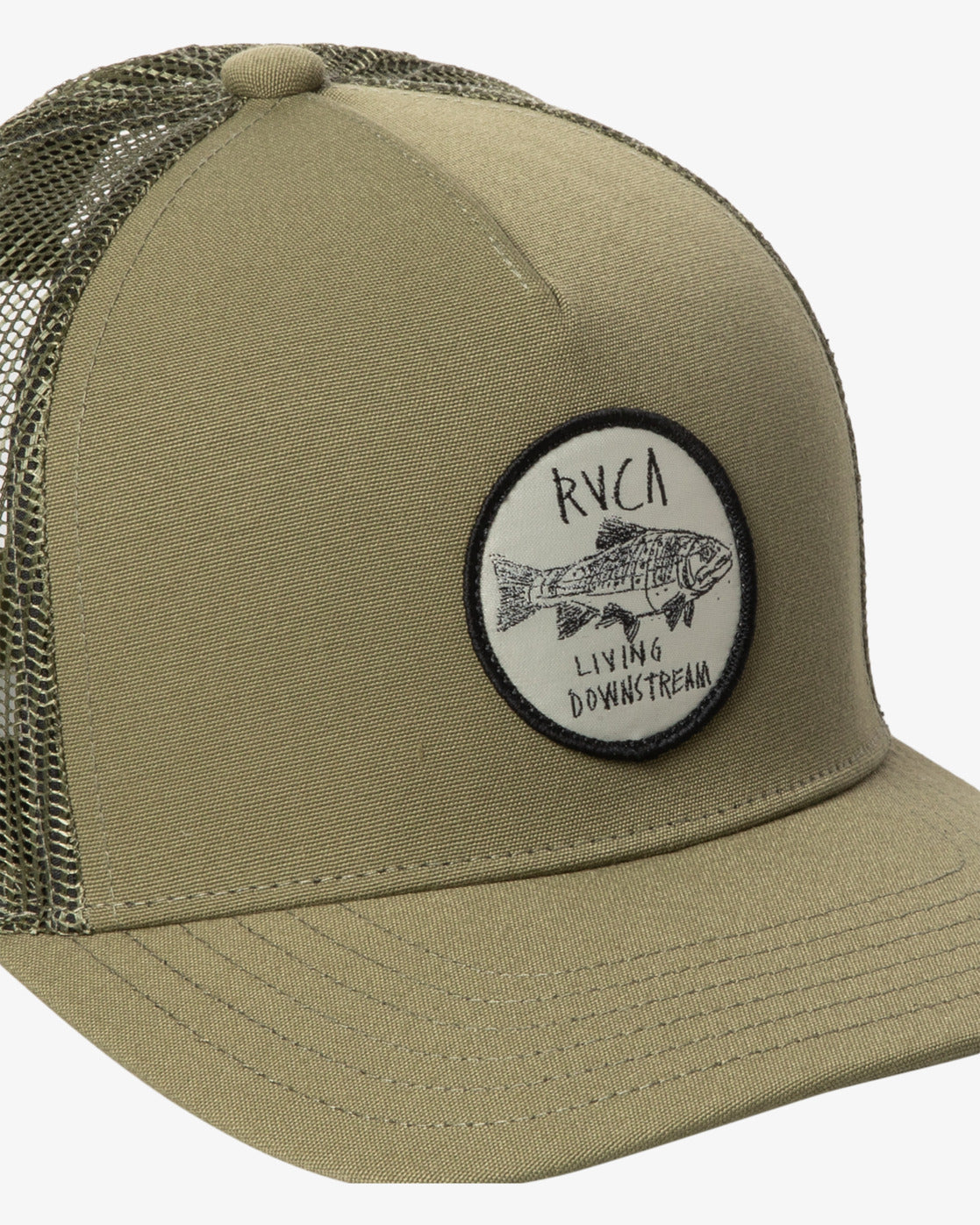 Rvca Horton ANP Olive Trucker Cap