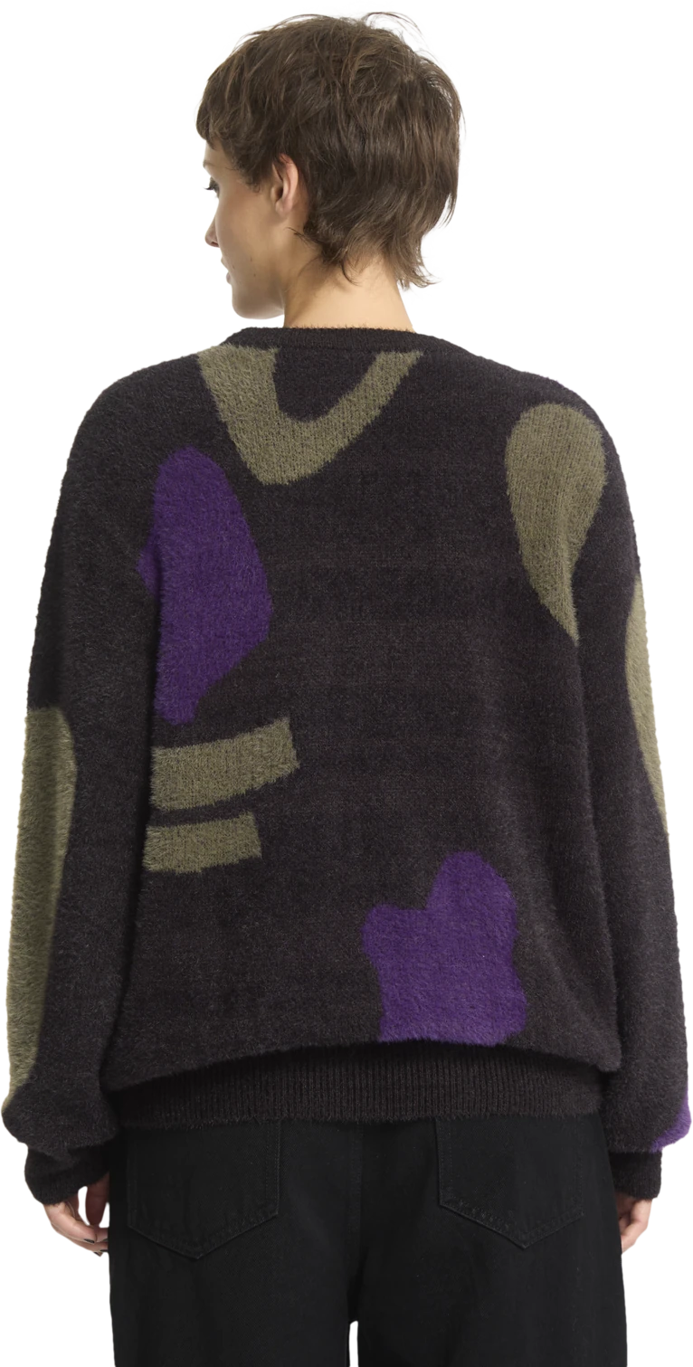 Volcom Blowstone jersey mujer detail 1 | Black