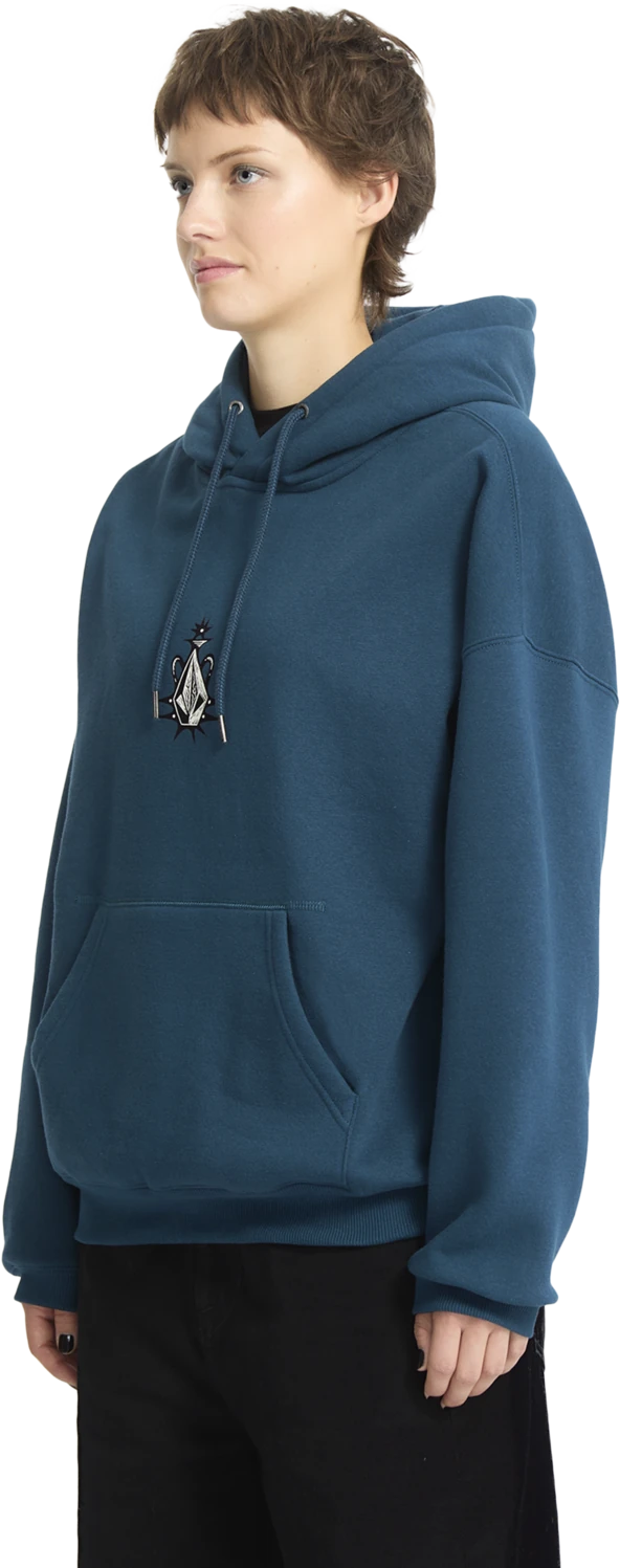 Volcom FA Vaderetro sudadera con capucha mujer detail 7 | Emerald Green