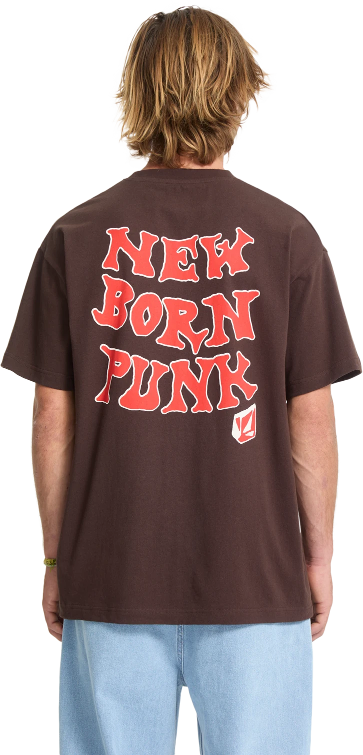 Volcom New Born camiseta manga corta hombre detail 1 | Cacao