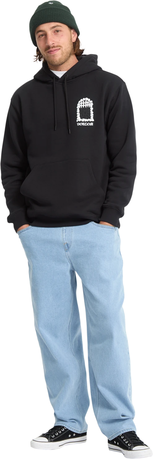 Volcom Noder sudadera con capucha hombre detail 6 | Black