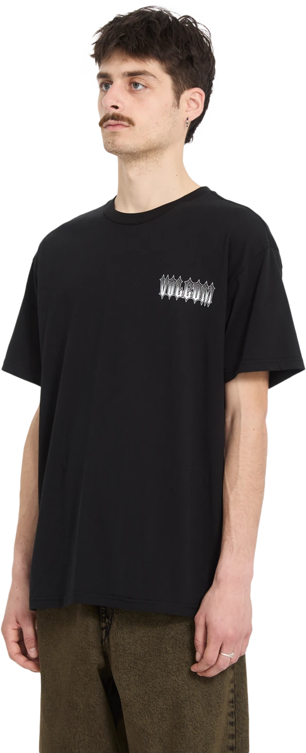Volcom GAMMA DOOM SST camiseta manga corta hombre detail 2 | Black