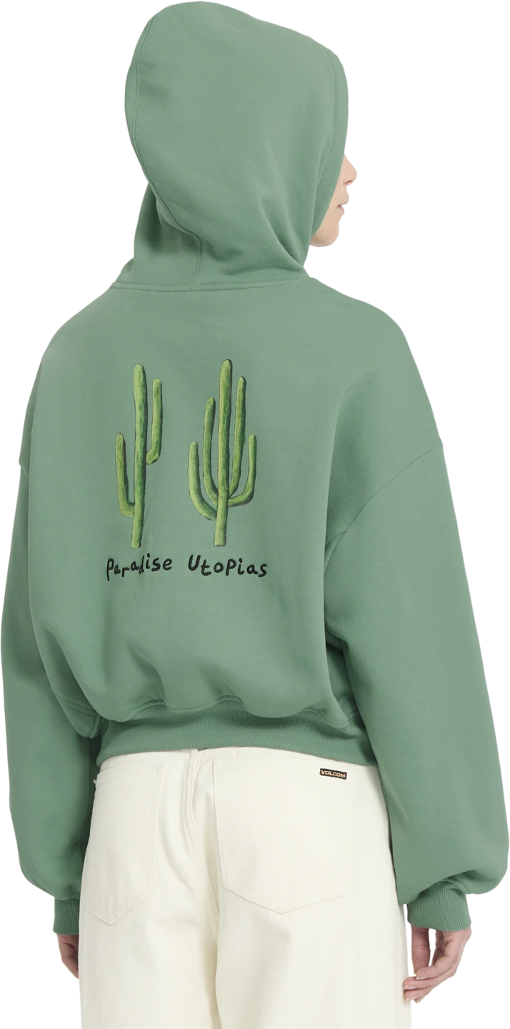 Volcom MICKEY MASON PO sudadera con capucha mujer detail 4 | Evergreen