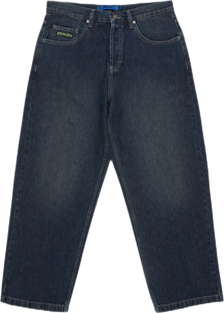 DC Shoes Worker Baggy Denim Double That pantalón tejano hombre detail 6 | Azul Oscuro