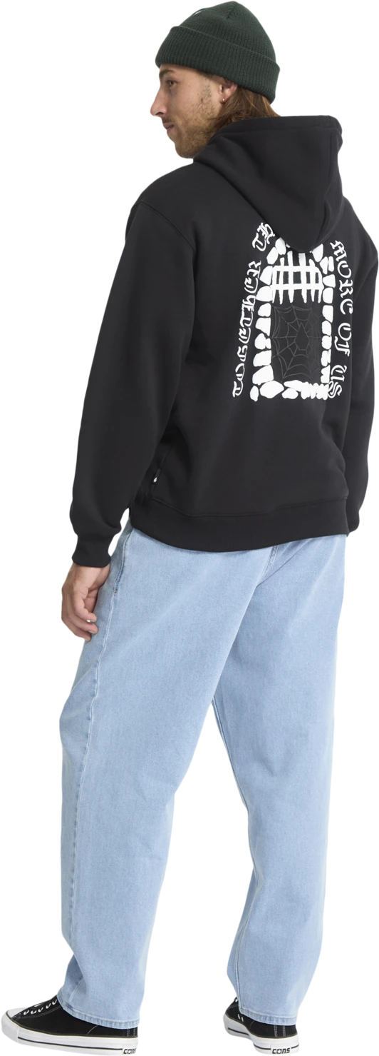 Volcom Noder sudadera con capucha hombre detail 3 | Black