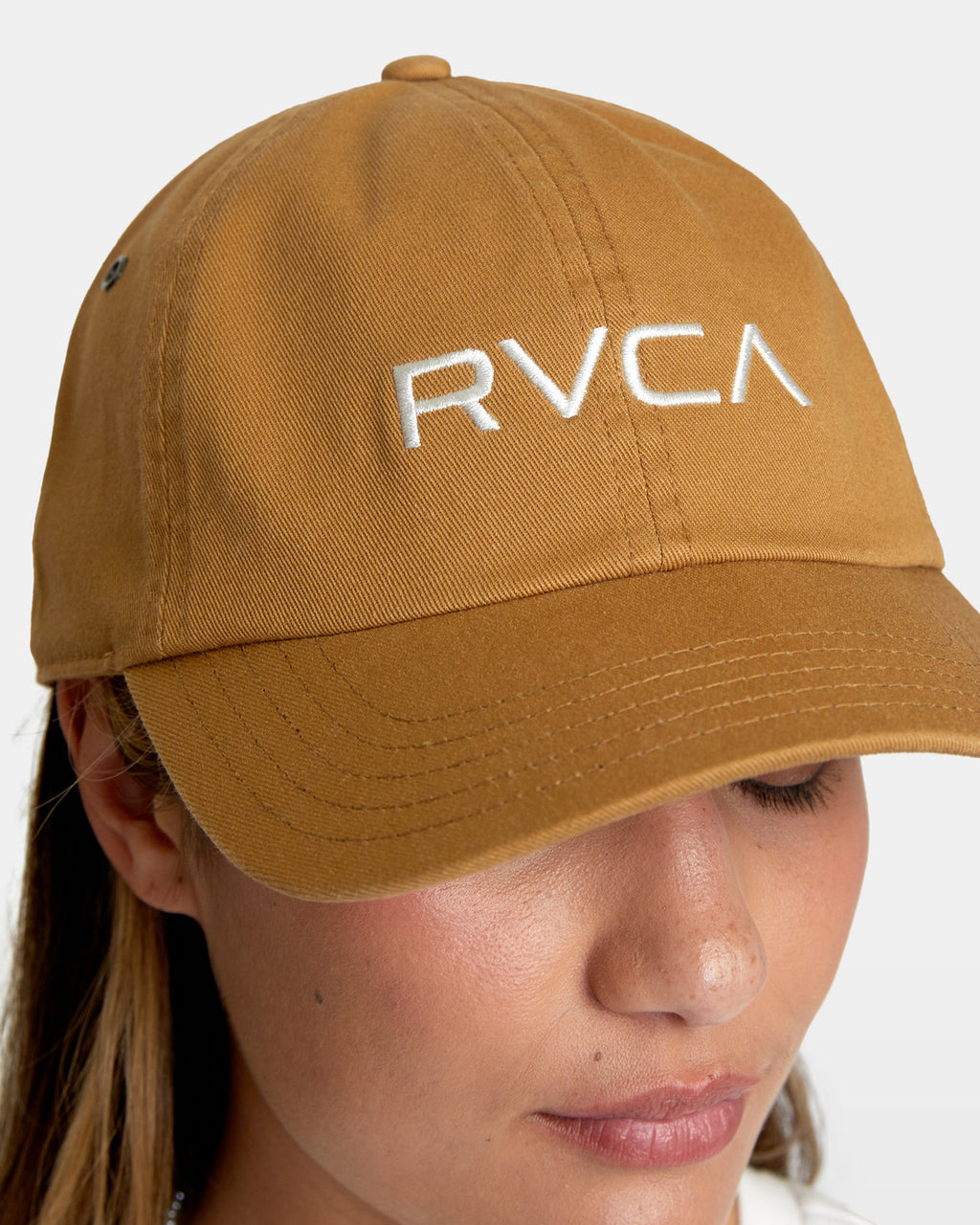Gorra Rvca Staple Light Brown