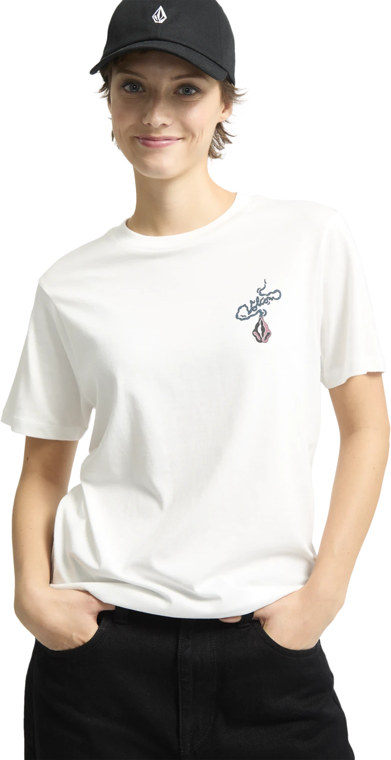 Volcom Radical Daze Up camiseta manga corta mujer detail 6 | Star White
