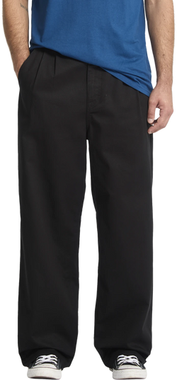 Volcom Baggos Pleat Trousers pantalón chino hombre | Black