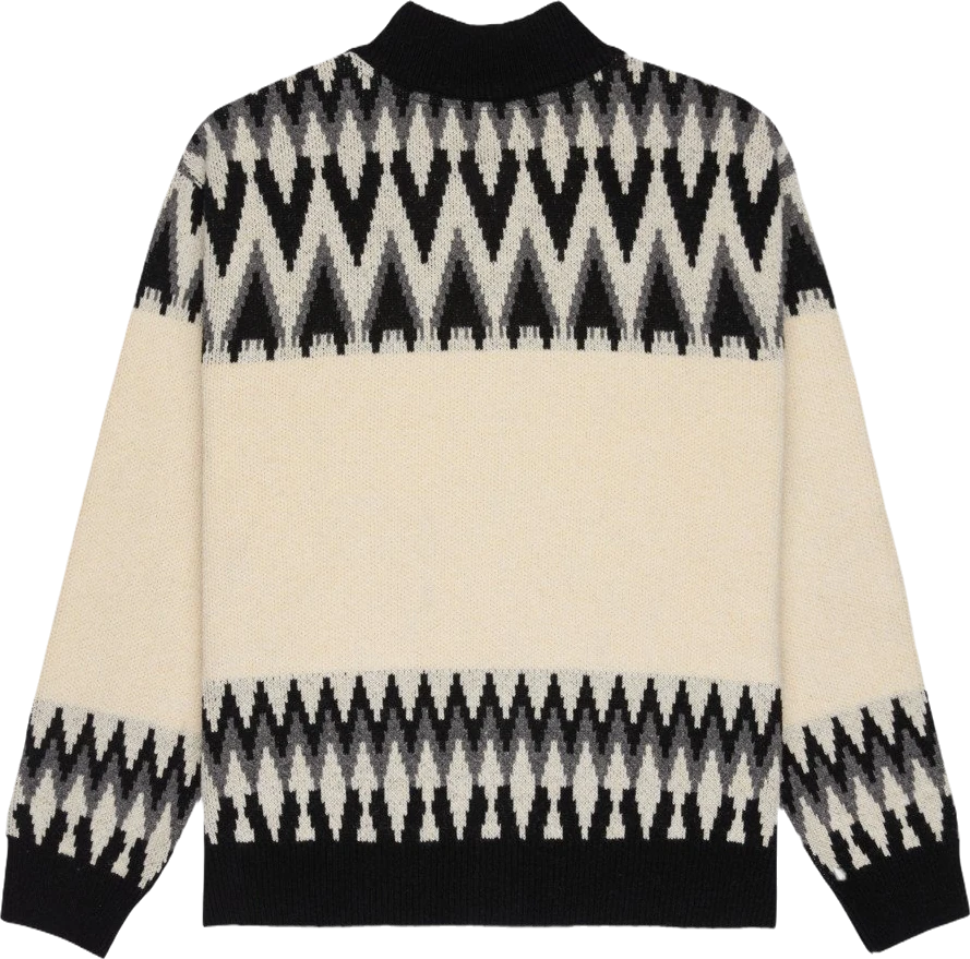 Rvca Derwent Jersey con cremallera jersey hombre detail 3 | Blanco