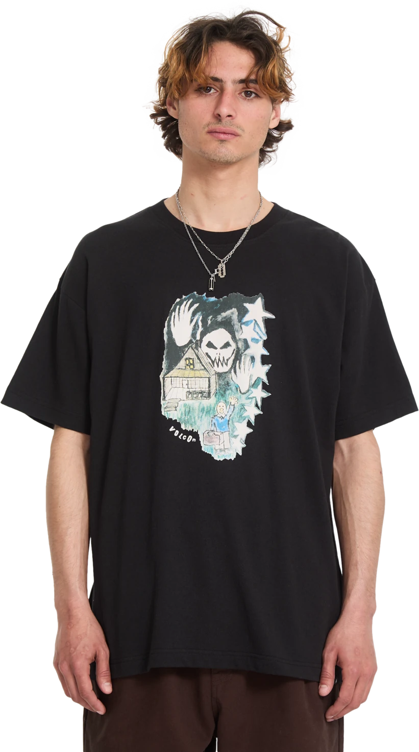 Volcom FA ISSAM AUPTEL LSE SST camiseta manga corta hombre | BLACK