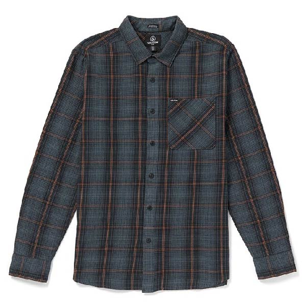 Volcom Heavy Twills Flanellhemd – Darkslate