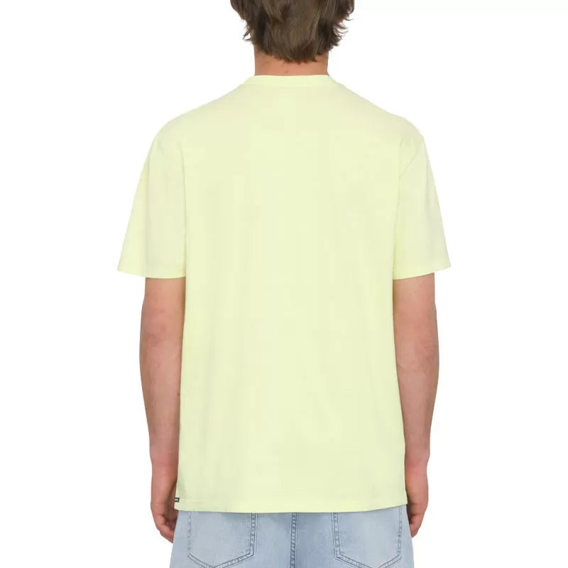 Volcom Nu Sun Pw SSt Kurzarm-T-Shirt - Aure Yellow