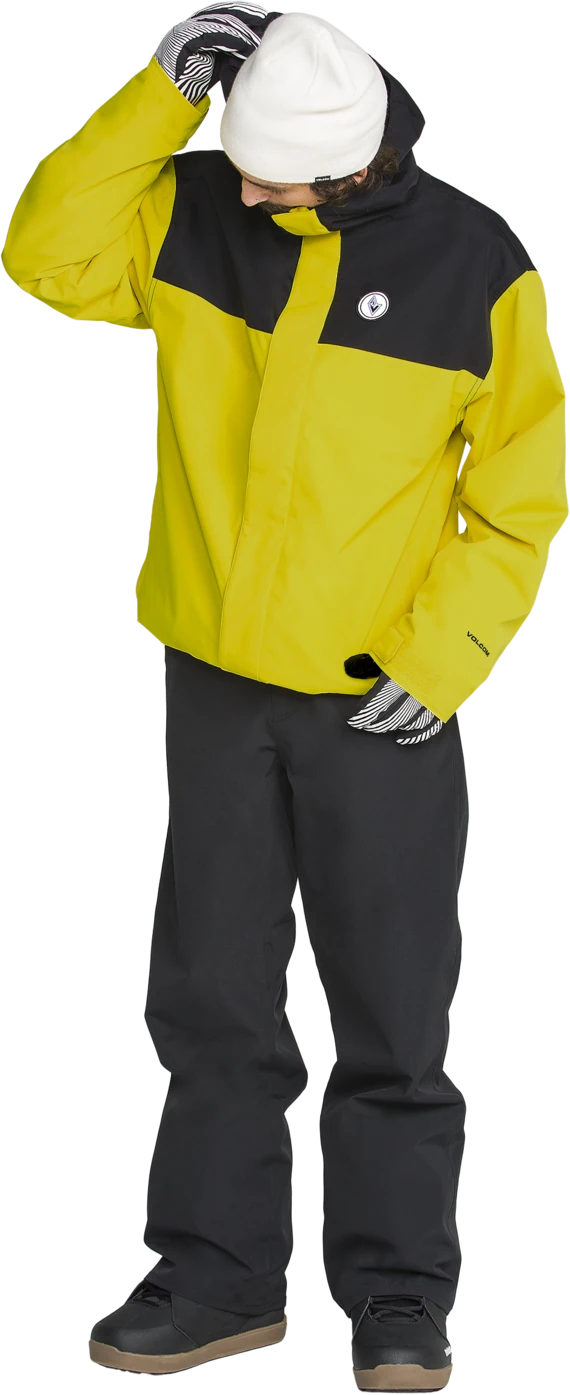 Volcom BUCKTHREEEIGHTY INSULATED chaquetas y abrigos hombre detail 4 | Yellow