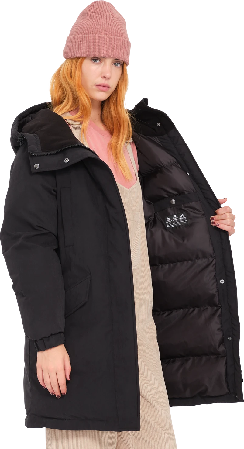 Volcom SLEEPI PUFF UP PARKA chaquetas y abrigos mujer detail 5 | Black