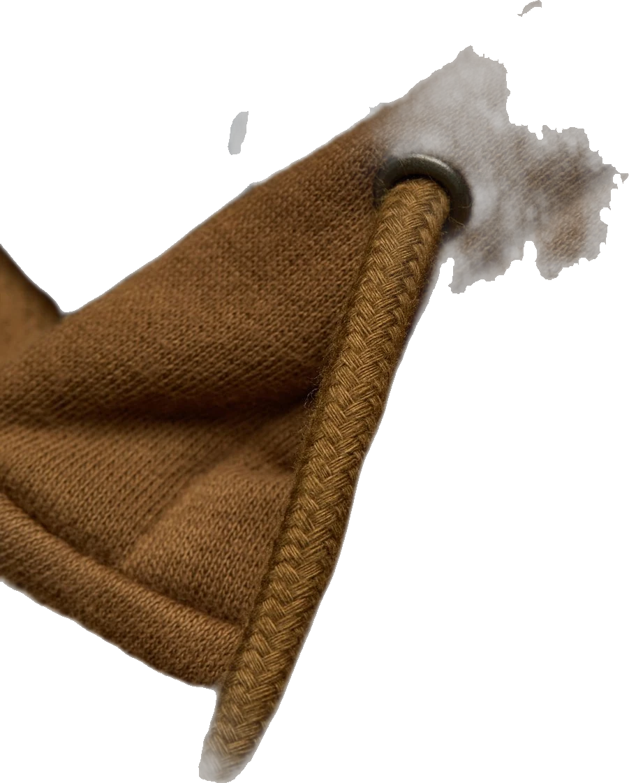 Element Icon Embroidery Sudadera con cremallera sudadera hombre detail 9 | Marrón