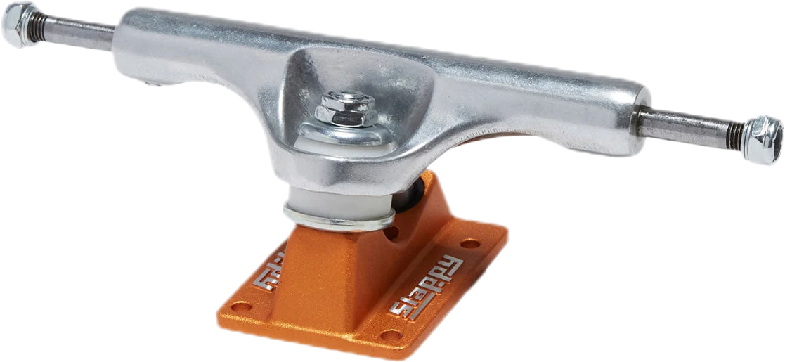 Slappy Slappy ST1 Hollow Lights Skateboard Trucks Polished/Burnt Orange 8.25" (Pack 2) ejes de monopatín detail 1 | Polished/Burnt Orange