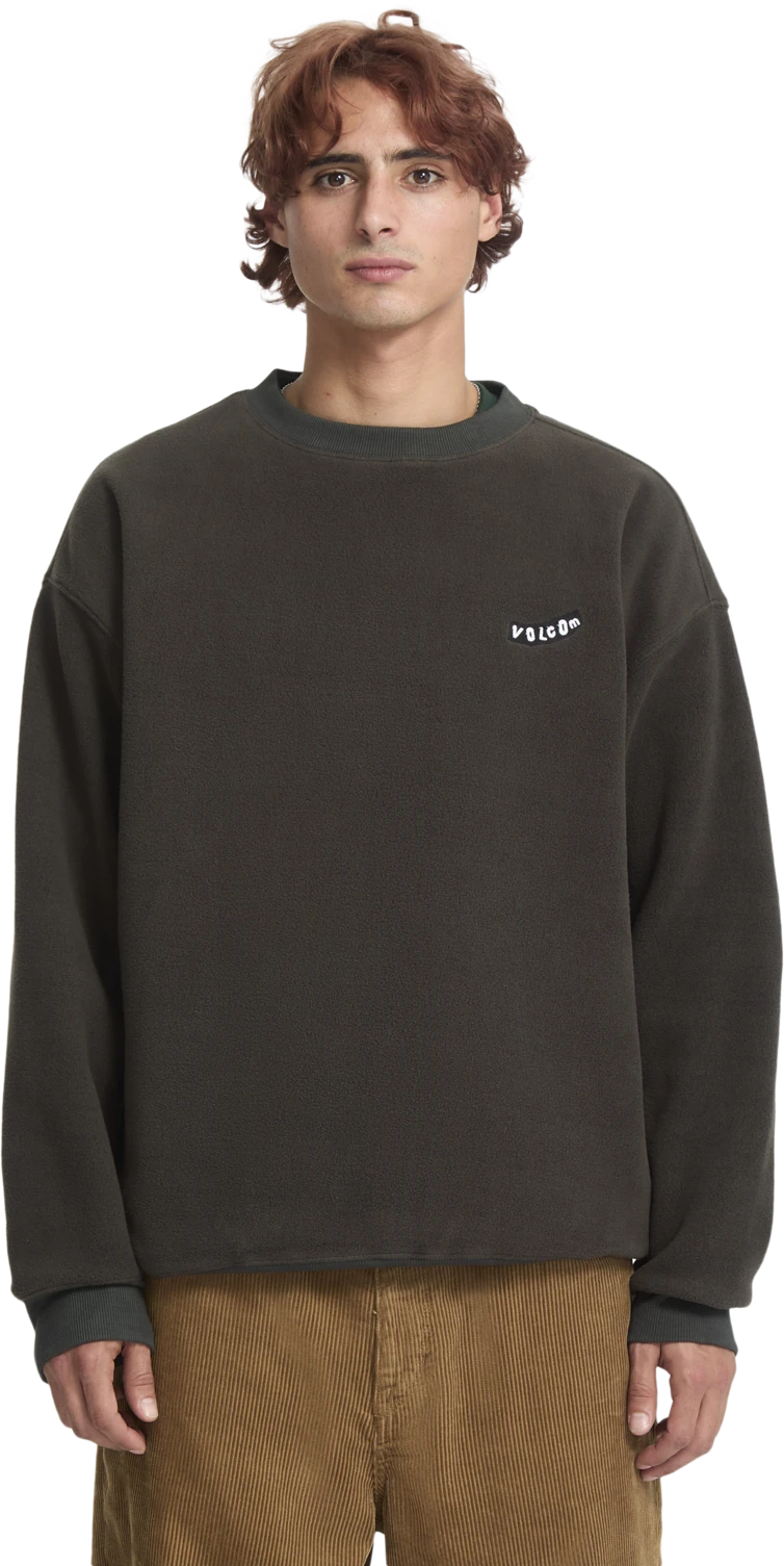 Volcom Too Kool Lse sudadera hombre | Rinsed Black