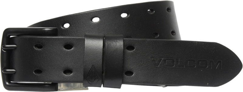 Volcom Two Spike Leather Belt belt hombre | Black