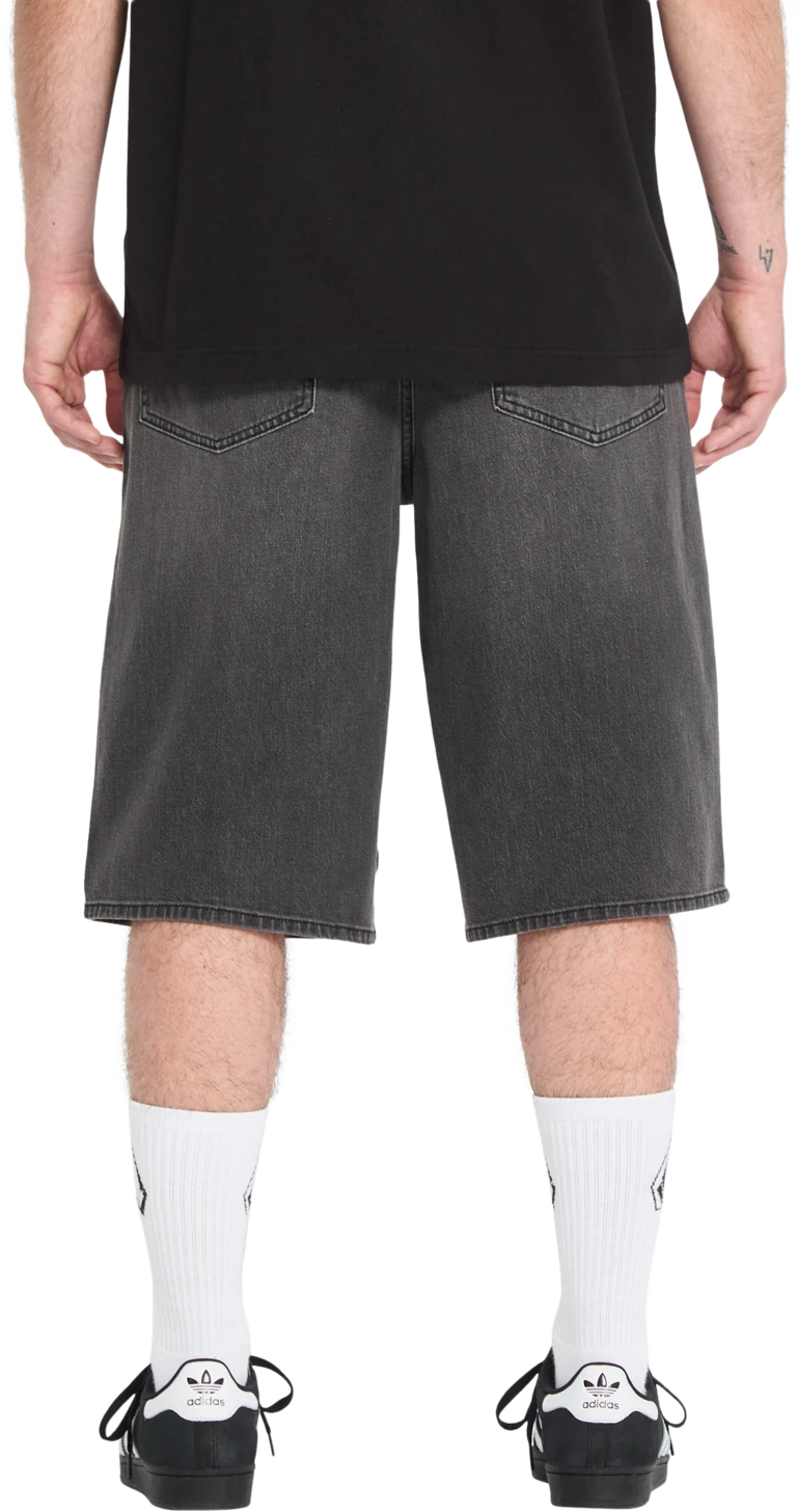 Volcom Chillow Denim Short 24" denim short hombre detail 1 | Black Grey