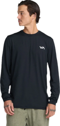 Rvca Sport Vent Top deportivo de manga larga long sleeve top hombre | Negro
