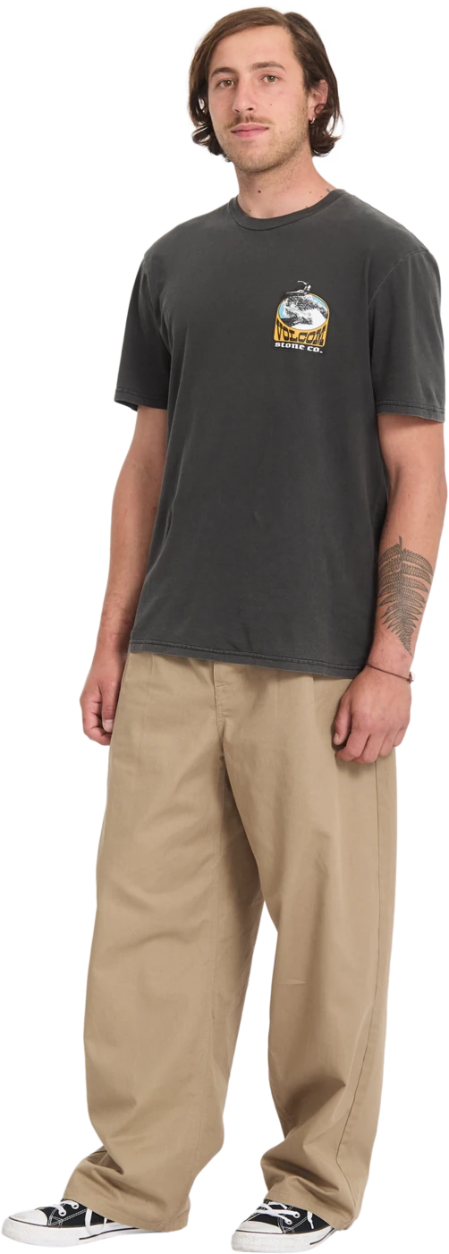 Volcom ZURF CO PW SST camiseta manga corta hombre detail 6 | Black