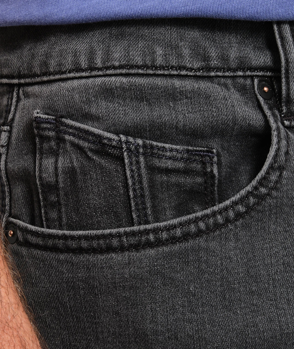 Volcom Vorta Jeans pantalón tejano hombre detail 6 | Neutral Grey
