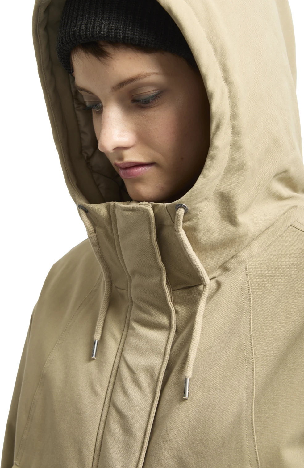 Volcom SOMESTONE 10K PARKA chaquetas y abrigos mujer detail 2 | Khaki