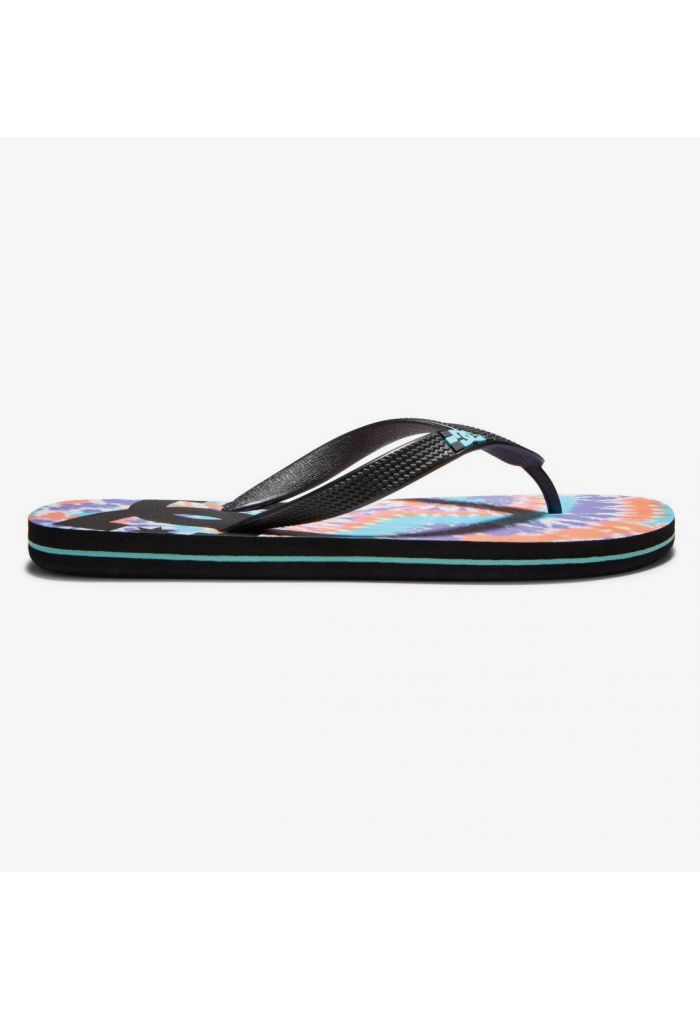 Dc Shoes Spray Primary Tie Dye Flip Flops | Meistverkaufte Produkte | Neue Produkte | Neueste Produkte | surfdevils.com