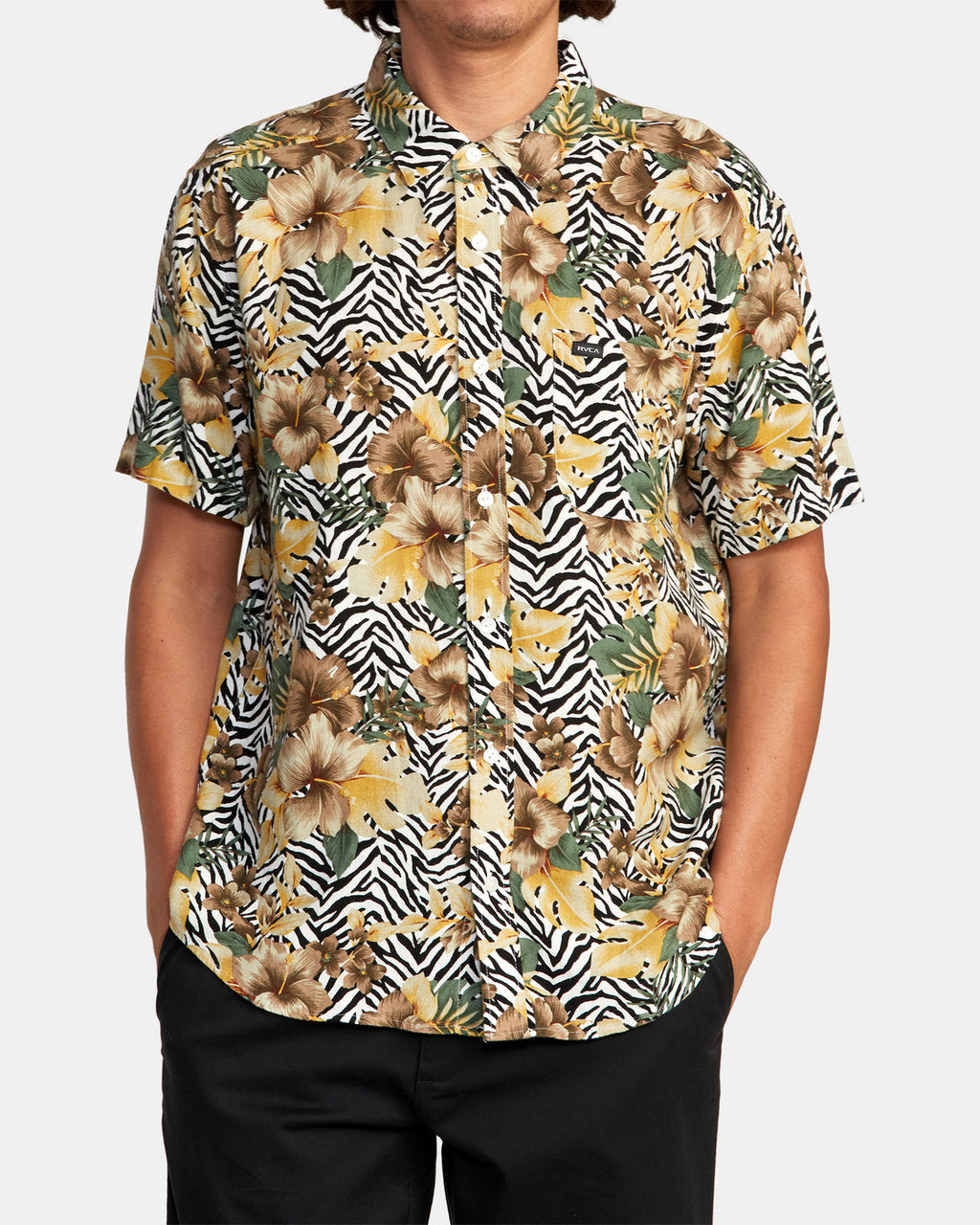 Rvca Cabana Multi Shirt