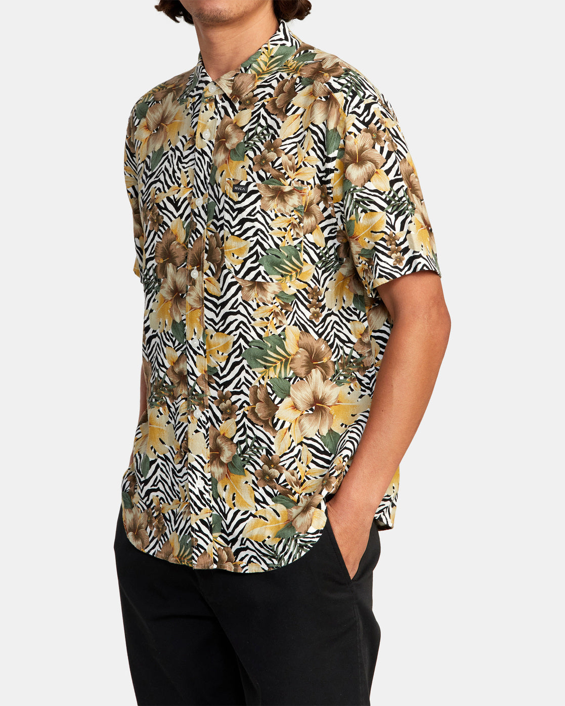 Rvca Cabana Multi-Shirt | Kurzarmhemden | Meistverkaufte Produkte | Männershirts | Neue Produkte | Neueste Produkte | Sammlung_Zalando | surfdevils.com