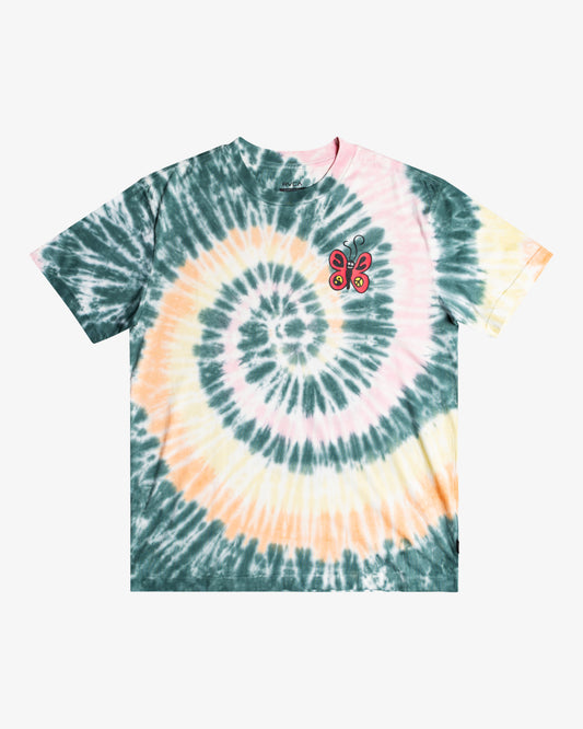 T-shirt Rvca Natural Rainbow Tie&amp;Dye