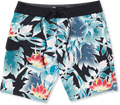 Volcom Leaf It Mod 19 trajes de baño hombre | Black
