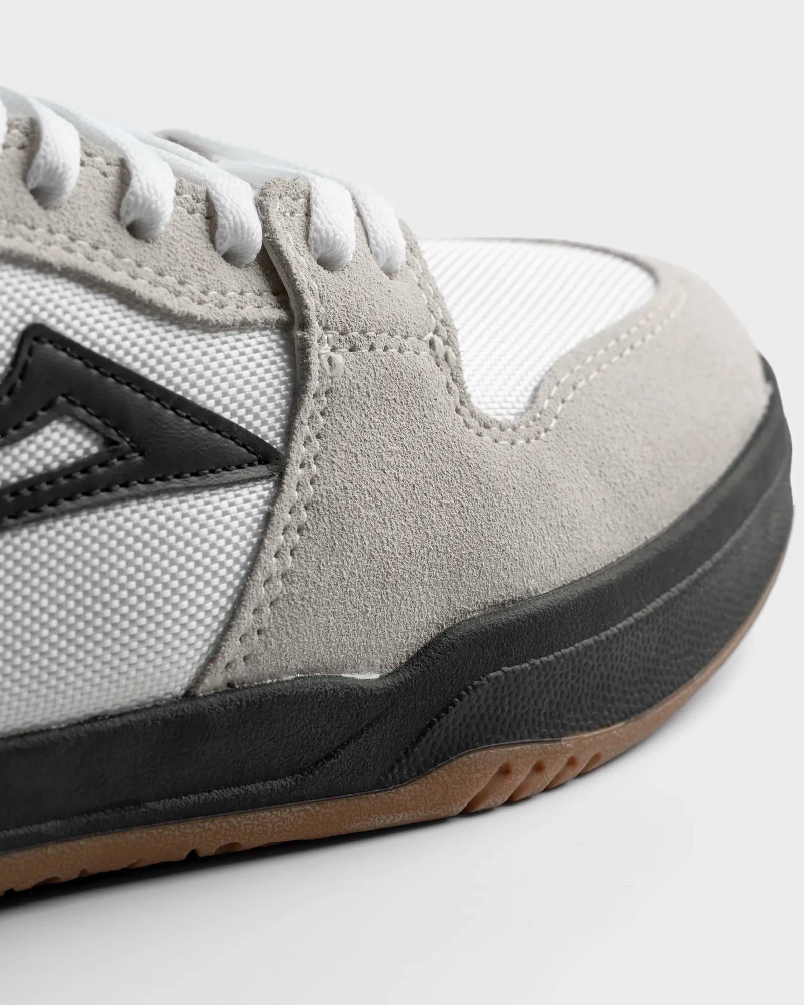 Lakai Men's Telford Low calzado hombre detail 4 | WHITE SUEDE CORDURA BLACK