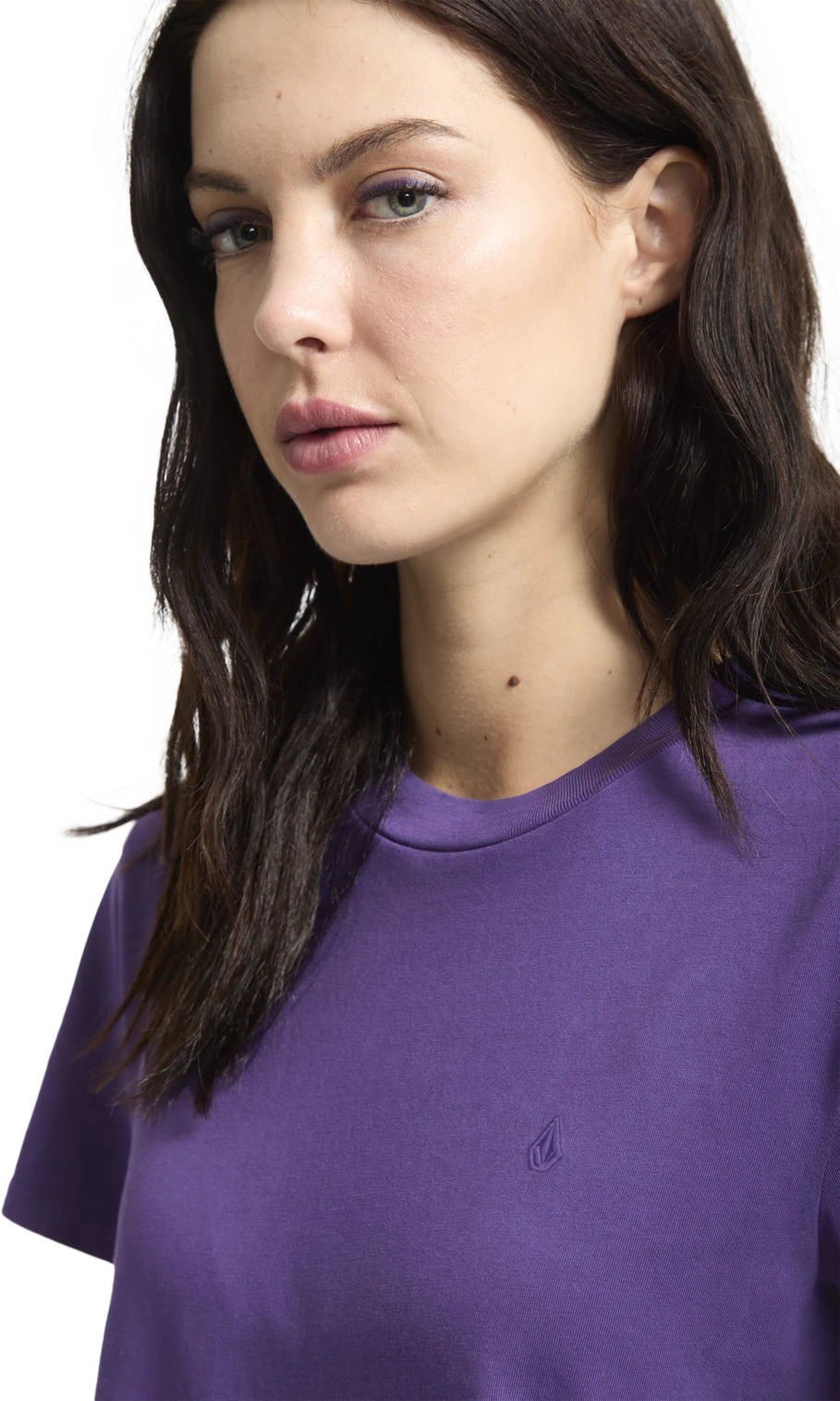 Volcom Solid Stone Emb camiseta manga corta mujer detail 2 | Acai