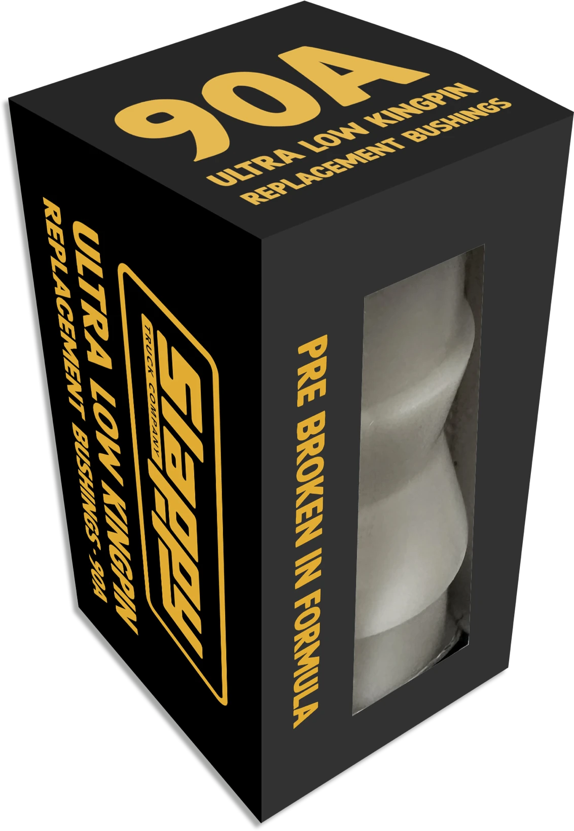 Slappy Slappy Ultra Low Bushing 90A gomas de skate | White