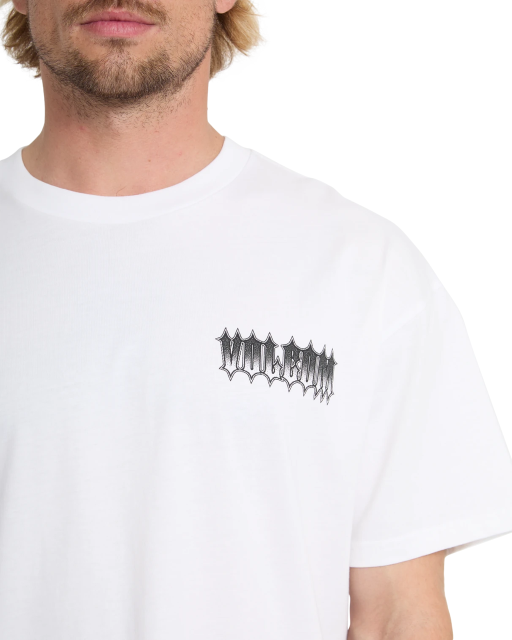 Volcom GAMMA DOOM SST camiseta manga corta hombre detail 3 | White