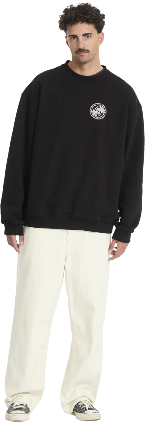Volcom Watanite sudadera hombre detail 4 | Black