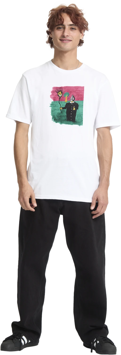 Volcom Issam camiseta manga corta hombre detail 6 | White