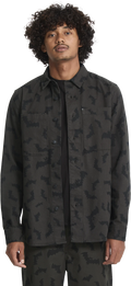 Volcom J.J. Villard Shirt camisa manga larga hombre | Rinsed Black