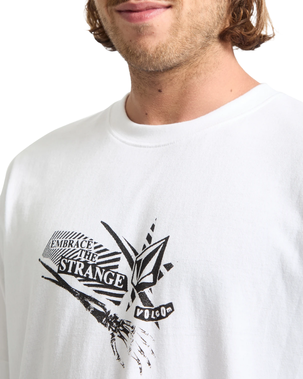 Volcom Kut N Rip camiseta manga corta hombre detail 2 | White