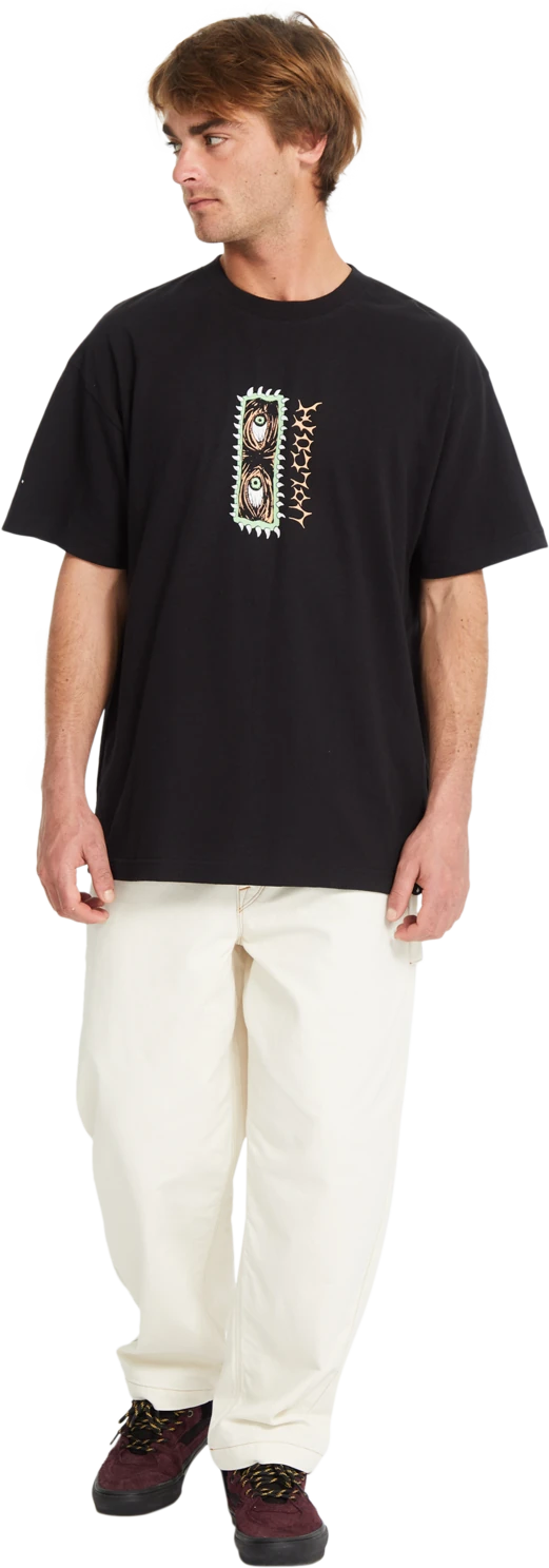 Volcom Eye Rust Lse camiseta manga corta hombre detail 3 | Black