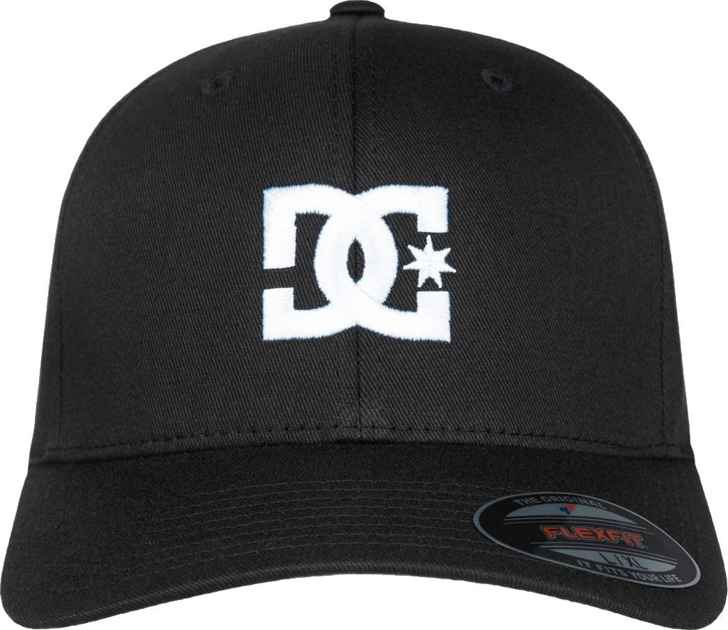 DC Shoes DC Cap Star 2 Flexfit Negro gorra hombre detail 1 | Negro
