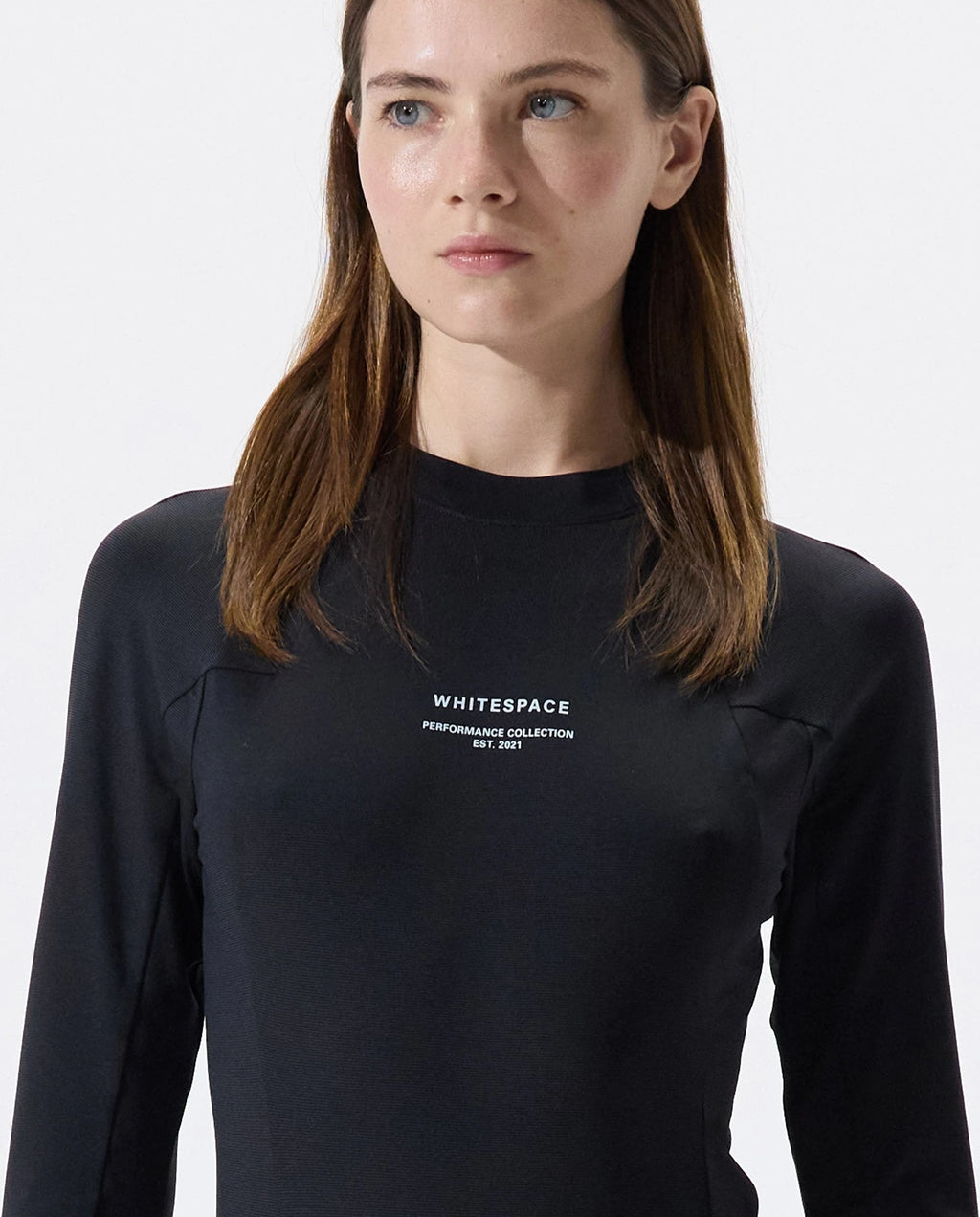 Whitespace GRAPHENE CREWNECK ropa interior térmica mujer detail 5 | Black Onyx