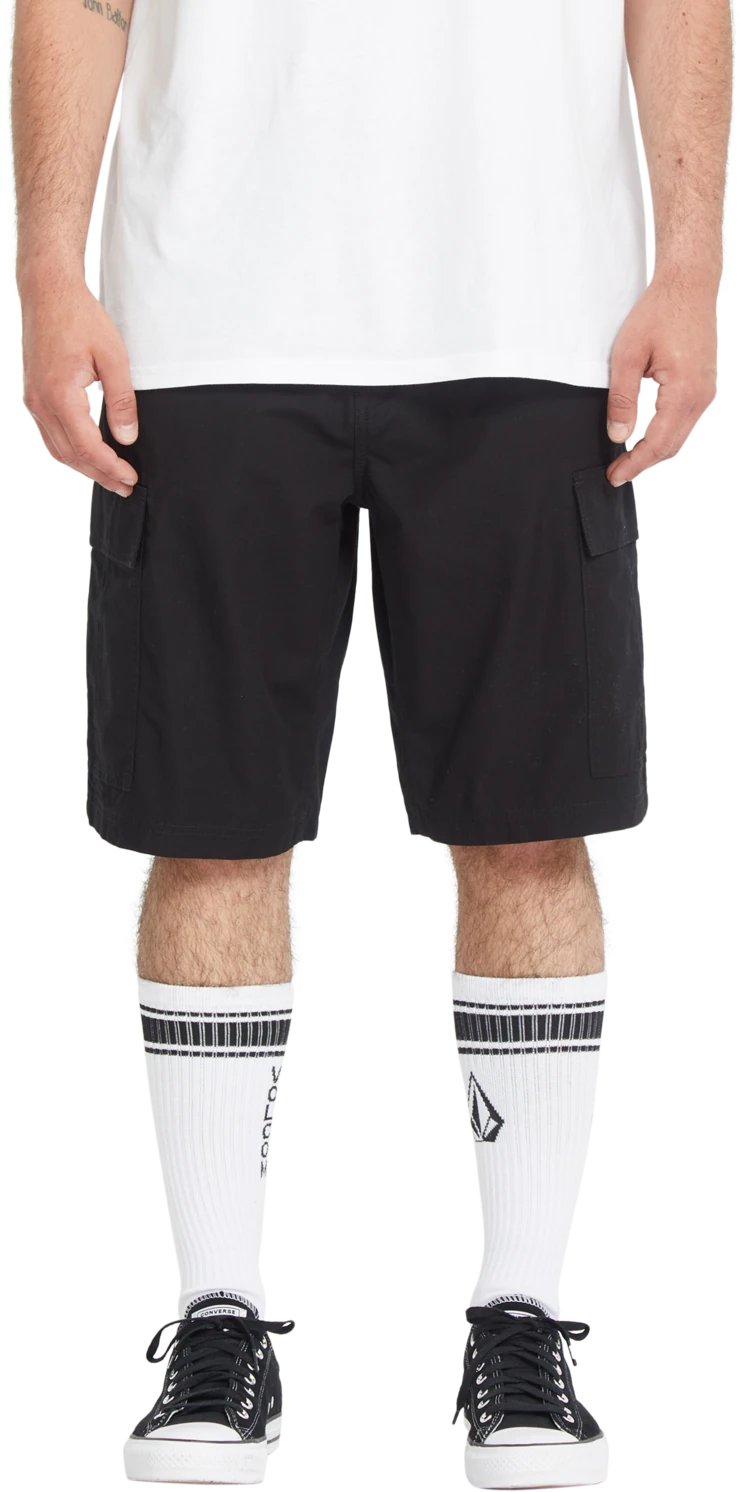 Volcom Strange Tripper Cargo Short 22 short hombre | Black