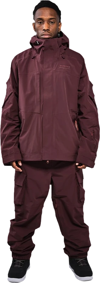 Whitespace AMF RIDING CARGO PANT pantalón hombre detail 2 | Dark Mauve Purple