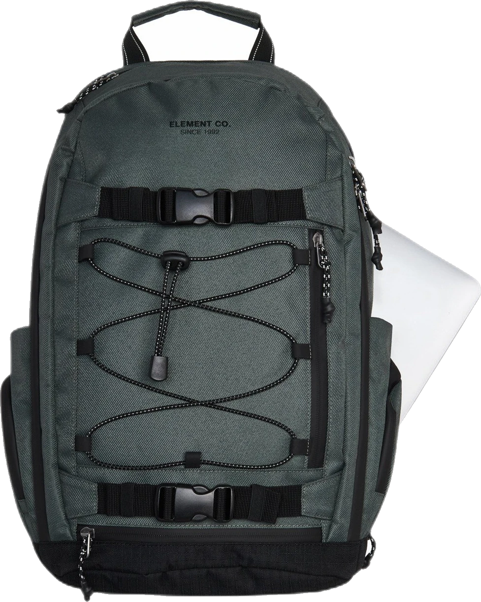 Element Scheme Skate Mochila híbrida grande para skate backpack detail 3 | Azul