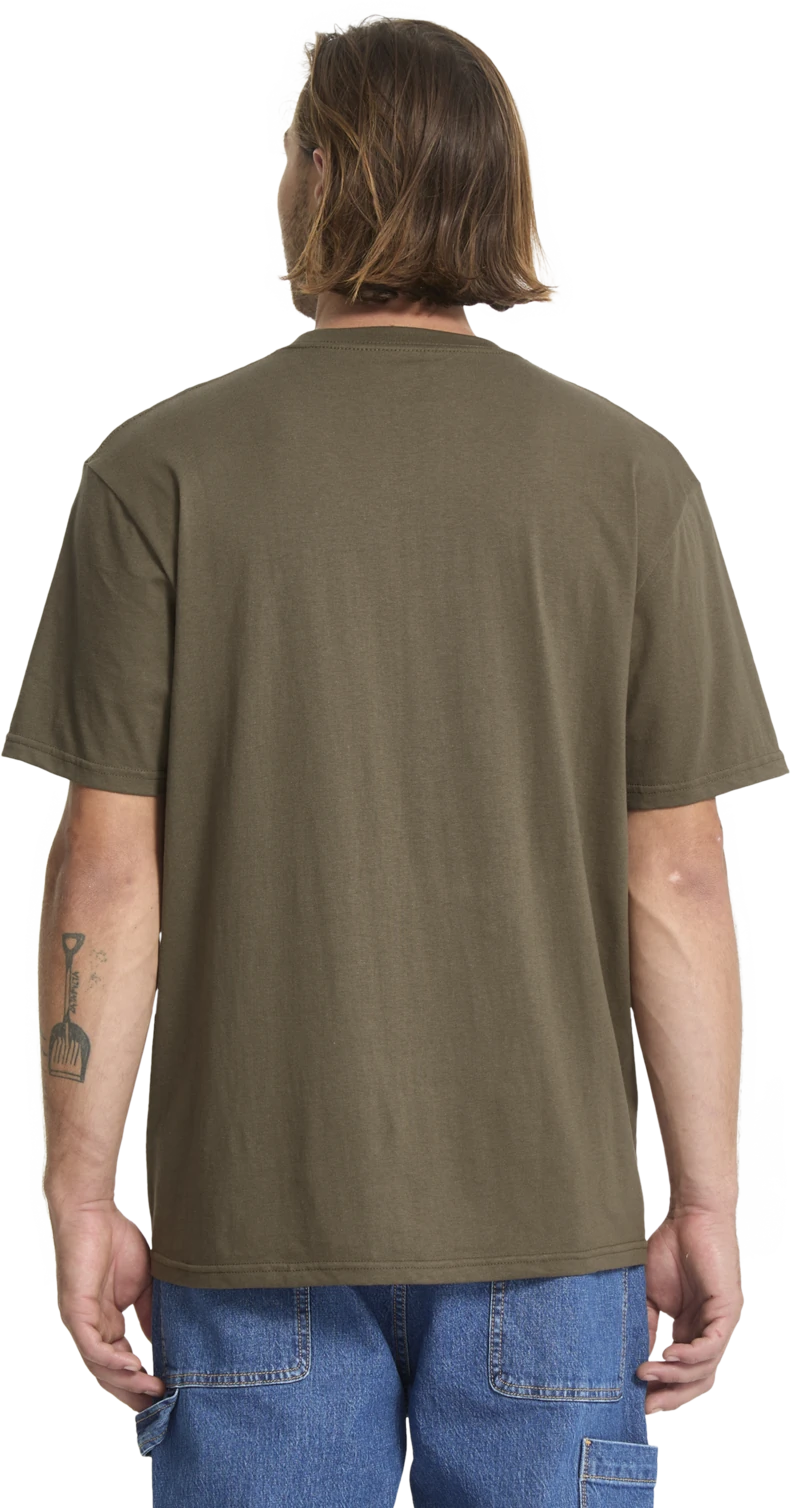 Volcom Longo Cats camiseta manga corta hombre detail 1 | Sage Leaf
