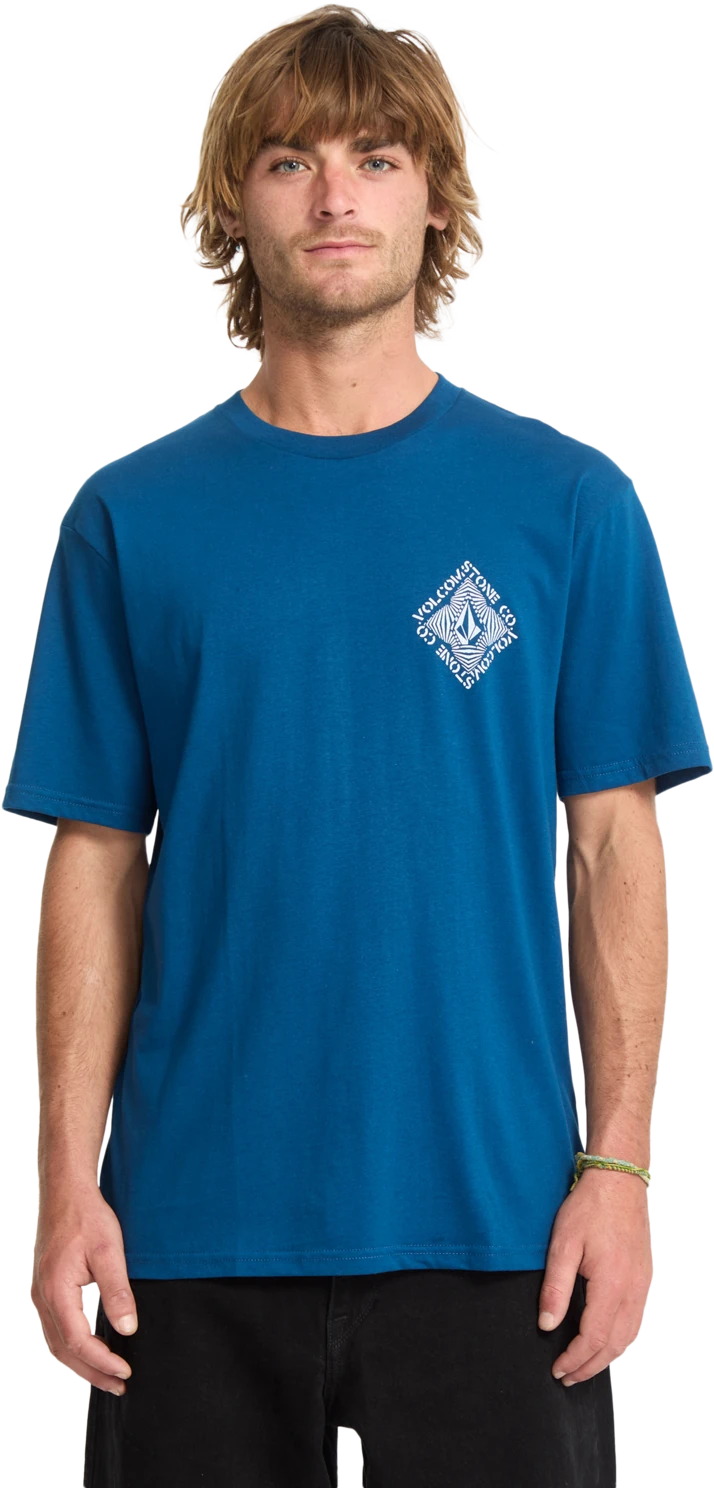 Volcom Obtical camiseta manga corta hombre | Cosmic Blue