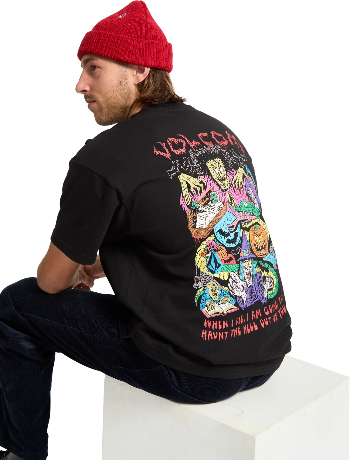 Volcom J.J. Villard camiseta manga corta hombre detail 5 | Black
